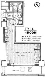 セントラルレジデンス新宿シティタワーの物件間取画像